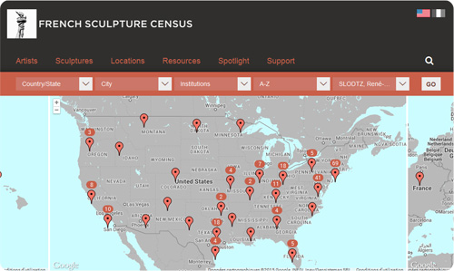 Site "French Sculpture Census"